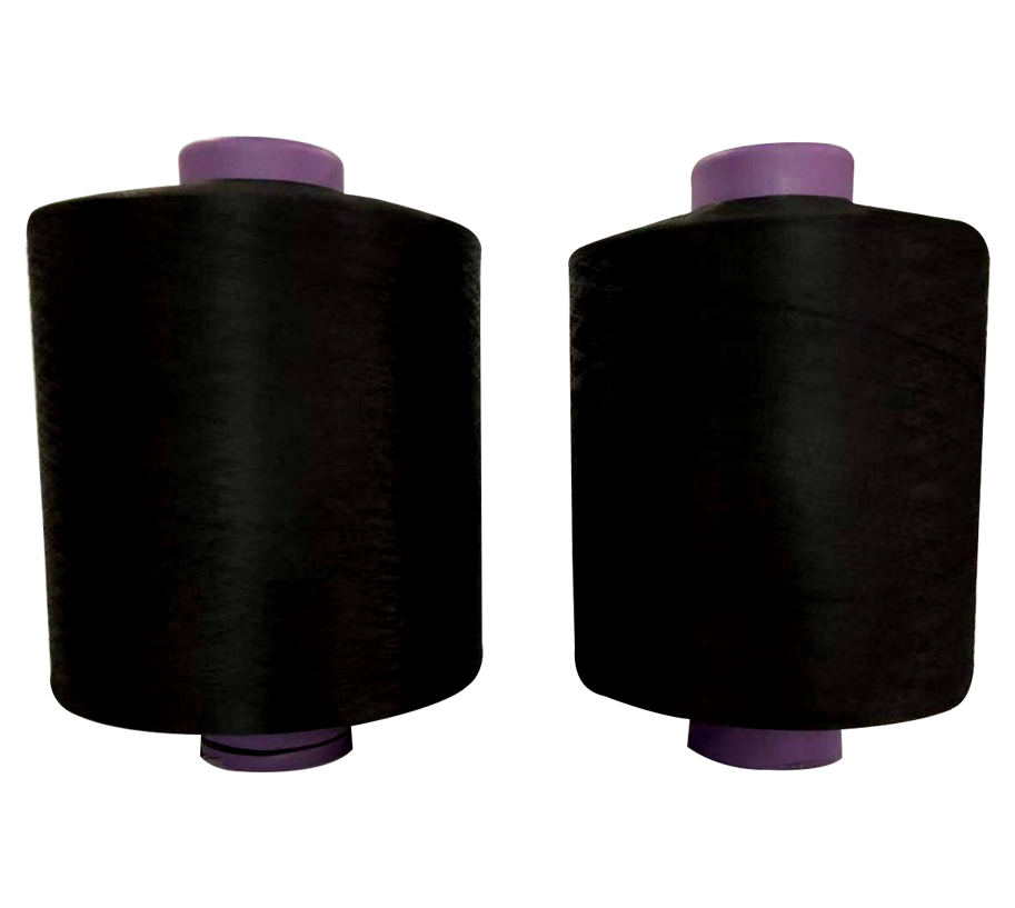300D96F BLACK HIGH ELASTIC Polyester Yarn  750/240 900/288 1200/384